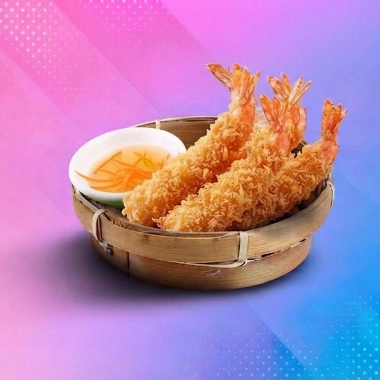 Crevettes tempura